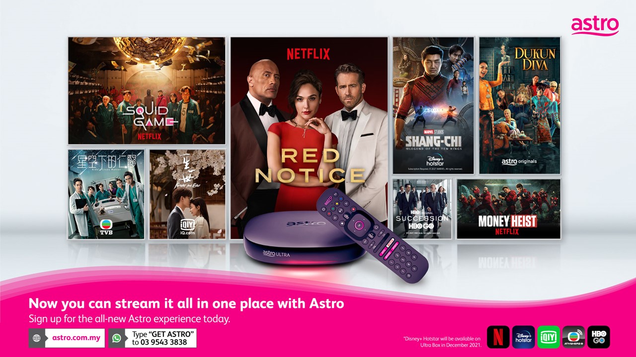 Netflix is now on Astro